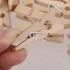 Frames 100pcs Clothespins Wooden Craft Clips Star Paper Clip Memo Po For Crafts Pictures 35cm