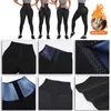 Vita pancia Shaper Pantaloni modellanti da donna a vita alta pantaloncini sportivi e fitness petto yoga sudorazione pantaloni addominali stringenti in vita