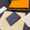 24SS Men's Luxury Designer Wallet Classic Interior Credit Card Slot för att lagra anteckningar och räkningar Kvinnors passficka resor Walle Sqcn