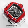 Watch Hot Wristwatch RM WRIST Watch RM35-02 NTPT automatisé (technologie composite de couche mince) RM3502