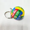 Sport V200W volleybollgåvor Holder Key Chain 10st Ball Car Ring Bag Keychain Players Keychains XTKEP