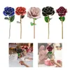 Dekorativa blommor Artificial Rose Flower Valentine's Day Gift till sin flickvän Kvinnlig fru Mamma Valentines Mors examensjubileum