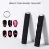 cat Eye Nail Gel Magnet Large Size Nail Magnetic Stick Nail Sal Magnet Tool Powerful Magnet with Protective Silice Cover U5aQ#