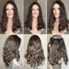 Toppers 8x8 inch Jewish Wig European Virgin Hair Silk Base Topper Wig Water Wave Human Hair Topper For Women Double Drawn Hair