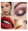 Profial Makeup Set Glänzende Lidschatten-Palette Lipgloss Foundati Lippenstift-Kits Wasserdichte Basiskosmetik Make-up-Pinseltasche K33E #