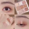 9-kleuren oogschaduwpalet Glitter parelachtig oogschaduwpalet Naakt Lg Blijvende Koreaanse charmante ogen Make-uppalet Cosmetica X4Ev #