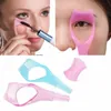 Modelo de delineador Silice Eye Makeup Stencils Eyel Baffle Mascara Shield Aplicador Guarda Pads Sobrancelha Eyeliner Sha Tool B7h7 #