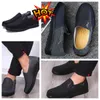 Modell Formal Designer GAI Mans Black Shoes Point Toes Party Bankette Anzug Herren Business Heel Designer Minimalists Atmungsaktiver Schuh EUR 38-50 weich