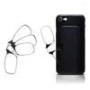 Sunglasses Legless Clamp Nose Reading Glasses For Both Men And Women Portable Sticky Phone To Send Ultra-thin Case 1.0 3.0