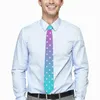 Bow Ties Polka Dot Tie Gradient Print Custom DIY Neck Cute Funny Collar For Men Daily Wear Necktie Accessories