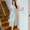 Party Dresses 2024 Mujer Clothes For Women Yangyang & Summer FashionSummer Flower Sweet Printed With Split In The Wind Break Tenderness