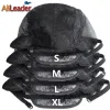 Сетки для волос Best XL/L/M/S Регулируемая тканая шапочка для изготовления париков, двухслойные шапочки для кружевных париков на продажу, черная нейлоновая шапочка для парика с сеткой для волос 10 шт./лот