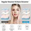 Beauty Electric Hydrating Face Moisturizer Professional Ionic Portable Face Steamer Nano Mist Sprayer Steamer 240312