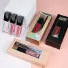 Maquillage de marque privée Ensemble de rouge à lèvres liquide Vegan Lip Gloss Lip Liner Kit Make Up Set G1d2 #