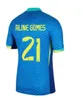 2024ブラジルサッカージャージーネイマールJr Vini Jr Camiseta de Futbol Paqoeta Raphinha 22 24フットボールシャツMaillots Marquinhos Brasil Richarlison Men Kids