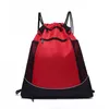 Backpack Portable Drawstring Basketball Mesh Bag Football Soccer Volleyball Ball Storage Bags Outdoor Sports Traveling Gym