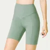 AL-21 YOGA OUTFIT CAPRIS TIGHTショーツレディーススポーツパンツスウェットクイックドライサイクリングエクササイズフィットネスアウトウェアスポーツ屋外ブラックレギンス