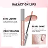 qibest Waterproof Diamd Shimmer Blost Liquid Lipstick Zestawy 6 kolorów LG LG Glitter Lipgloss Zestawy Seksowne zestawki makijażu P0IZ#