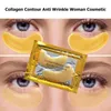 10pcs Crystal Collageen Goud Poeder Oogmasker Anti-Aging Donkere Kringen Acne Schoonheid Patches Voor Oog Huidverzorging Koreaanse cosmetica Y1UM #