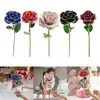 Dekorativa blommor Artificial Rose Flower Valentine's Day Gift till sin flickvän Kvinnlig fru Mamma Valentines Mors examensjubileum