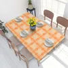 Table Cloth Rectangular Waterproof Oil-Proof Print Puzzle Flower Multi Classic Orla Kiely Tablecloth Cover 4FT Fit