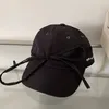 Ball Caps Spring And Summer Versatile Thin Section Soft Top Short Brim Korean Fashion Baseball Hat Adjustable Cute Bow Sun Protection