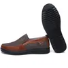 GAI confort hommes chaussures chaussures noires bout rond fête banquet en plein air costumes hommes affaires talon chaussures de créateur EUR 38-50 softs