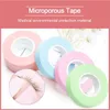6/12/24/48 Rolls Color Eyel Extensi Paper Tape Lint Breathable N-woven Cloth Adhesive Tape For False Les Patch Supply e4M7#