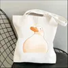 Totes Amusing Cute Duck Women Shoulder Bags Kawaii Shopper Shopping Canvas Bag Fashion Girl Handbags