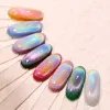 Arc-en-ciel Cat Eye Gel de vernis magnétique coloré réfléchissant mousseux vernis à ongles universel peut être utilisé n'importe quelle couleur accessoires pour ongles 22kC #