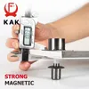 KAK Messing-Türstopper, robuster Halter, magnetisch, unsichtbarer Stopper, versteckter Stopper aus Edelstahl, 240322