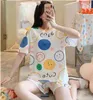 Neue Stil Nachtwäsche Cartoon Pyjamas für Frauen Lange Hosen Ärmeln Frühling Herbst Loungewear Erwachsene Mode Homewear Unterwäsche