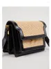 Borse a tracolla Borse e borsette per donna Pochette in paglia di design di lusso Femme Summer Crossbody in rattan vimini