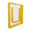 Frames Transparent Po Frame Box Colorful Acrylic Square Picture Suitable For Bedroom Living Room Office Home Decor B6v0