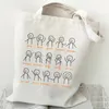 Shopping Bags Harajuku Graphic Women Handbags Math Equation Algebra Dance Print Funny Tote Fashion Lady Shoulder Bag