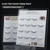 Akryl False Full Strip Eyel Display Board Beauty Sal L Display Rack Fake Eyel Extensi Display Plate Makeup Tools G88M#