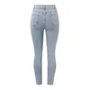 Women's Jeans Womens Jean Skirt Slit Hem Street Personality Casual Fashion Wash Water Denim Trousers Long Stilt Pants Ropa De Mujer