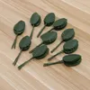 Decorative Flowers 200 Pcs Faux Plant Flower Arrangement Accessories Candy Box Live Indoor Decoratrive Leaves Artificial Home