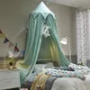 Baby Canopy Mosquito Children Room Decoration Crib Netting Baby Tent Hung Dome Baby Mosquito Net Pography Props 240318