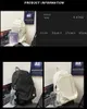 Lu Schoolbag Male College Students Simple Siglapacise Backpack Middle School High School Travel Backpack