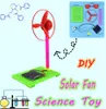 Ventilador solar de plástico feito à mão, kits de modelo de montagem, experimento de circuito de física, brinquedos educativos, presentes para crianças, adolescentes, desenvolvimento cerebral 4404530