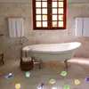 Mattes de bain 20 PCS Ruban à l'épreuve de l'eau Décalage antidérapant Stickers Baignoires APPLIQUE MATE DE SALLE DE SOCIATION