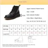 Boots Women Winter Winter Motorcycle Heel Scay Cheel Style British Style Short Martin Leather Leather Mid-Cylinder INNER