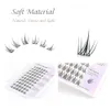 Nagaraku Diy Les 5 fall False Eyeles Cott Bded Cluster L Eyel Extensi Makeup Tools Beauty Home Supplies W9x4#