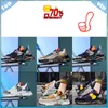 Summer Women's Soft Sports Board Shoes Designer High Duality Fashion Mixed Color Thick Sole Outdoor S1ports slitstarka förstärkta skor gai