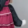 2 sztuki Wolf Tail Ears Pałąpodałek Halloween Boże Narodzenie Fancyparty Costiums Prezent dla kobiet mężczyzn Cosplay 240312