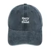 Harry is mijn vriend Cowboyhoed Vintage Ball Cap Dames Heren 240311