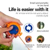 Outils Corde à linge de voyage de 8 m, corde à linge rétractable, support de séchage, corde de cintre, corde de séchage pour hôtel, voyage, camping