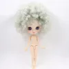 ICY DBS Blyth Doll Afro Hair JOINT Body White Skin Neo 16 BJD Ob4 Anime Girl 240311