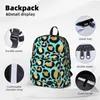 Zaino Metallic Leopard Print Macchie di pelliccia Boy GirlsBookbag Studenti Borsa da scuola Cartoon KidsZaino Zaino per laptop Zaino a spalla